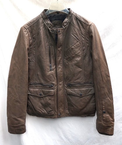 Lederjacke braun maze - 50,
