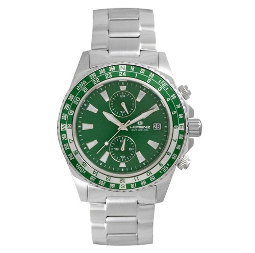 Herrenuhr lorenz 26206dd gmt - herrenuhr,