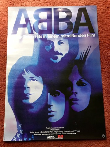 Abba kinoplakat poster - kinoplakat,