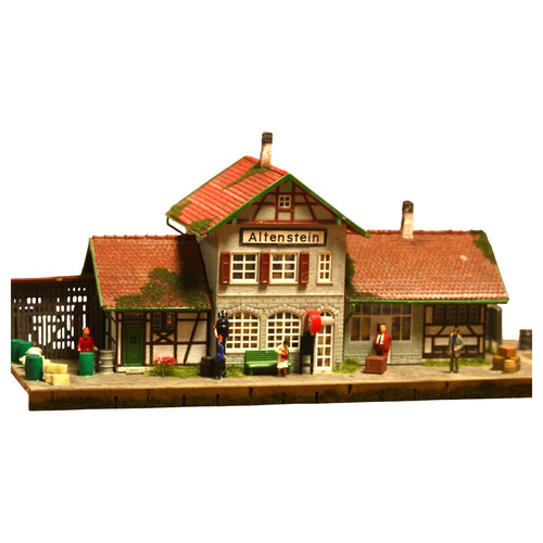 Diorama bahnhof altenstein - h0,