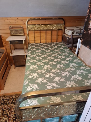 Bettgestell metall jugendstil - bettgestell,