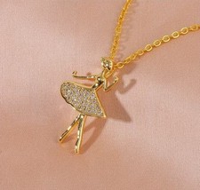 Goldene Halskette mit