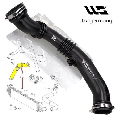 Ladeluftschlauch für volvo - ladeluftschlauch,