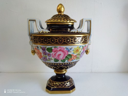Hutschenreuther deckel vase - hutschenreuther,