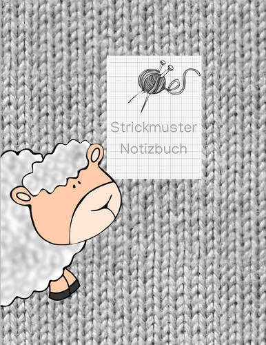 Strickmuster notizbuch blanko - strickmuster, notizbuch: