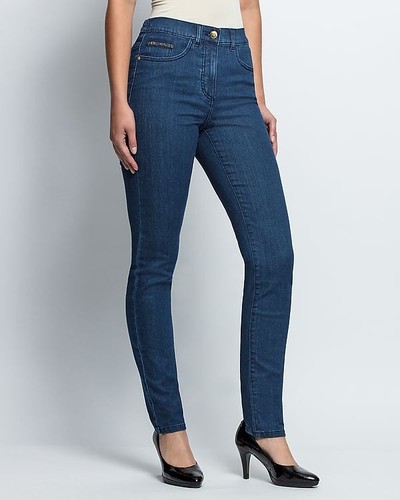 Jeans blau damen jeanshose - 17,