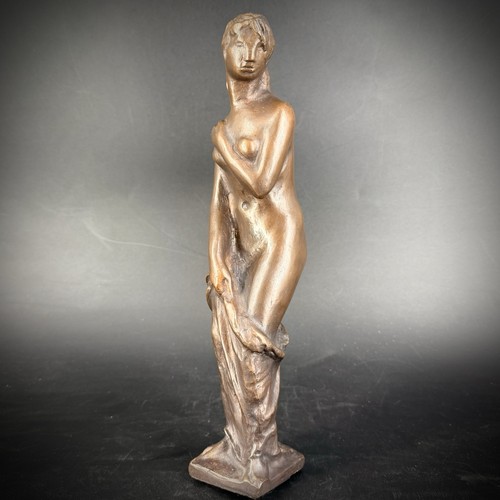 Antike bronzefigur weiblicher - bronzefigur,