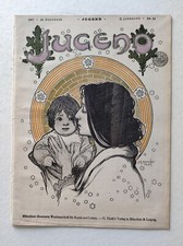 ORIGINAL Zeitschrift JUGEND Hirth 1897 Nr. 52 guter Zustand nach  120 Jahre (2)