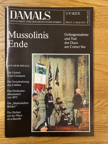 Damals zeitschrift für - -zeitschrift,