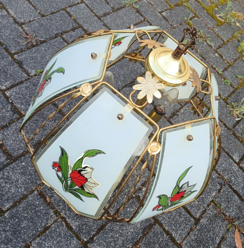 Tischlampe mit rundem