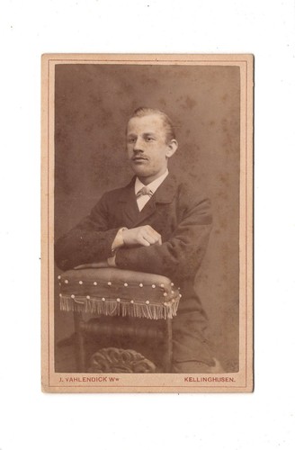Cdv foto herrenportrait - foto, /