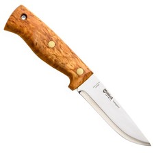 Helle Temagami 1300 mit Sandvikstahlklinge, Birkenholzgriff und Köcherscheide