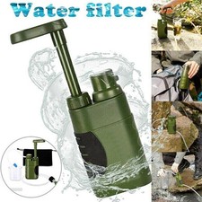 Bundeswehr Neu 3-Stufen-Wasserfilter | Outdoor | Camping TrinkWasseraufbereiter