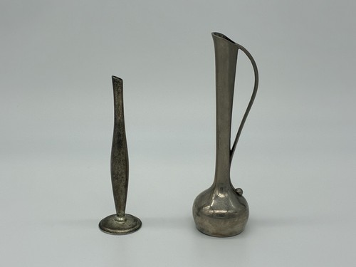 Vintage metall vase kanne - metall,