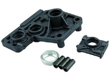 Getriebeplatte / Mittl. Diff. Gehäuse Set Amewi Pitbull X u. Evolution 50011 NEU