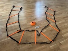 Koordinationsleiter 6m und 8x Markierungshütchen