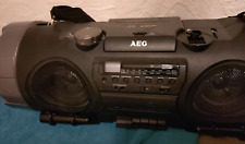 Tragbarer Ghettoblaster AEG SRP 4335 CD/MP3, Kassette, Radio