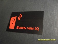 Aufkleber / Sticker +Boxen von
