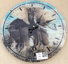 Wanduhr Uhr Glaswanduhr 33cm