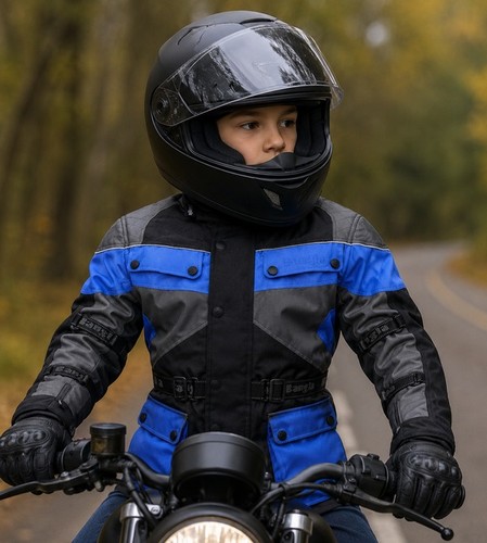 Kinder textil motorrad - kinder,