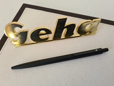 Geha Style 321 Kugelschreiber strichmattiert mattschwarz RAR