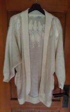 Mantel,  alter (70iger Jahre)  Damenmantel mit  Strass-Besatz, Größe S