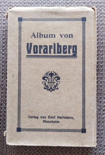Alte postkarten album - album, von