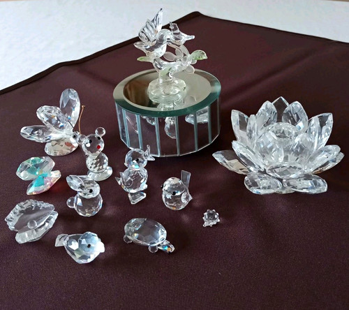 Glas dekofiguren set - glas,