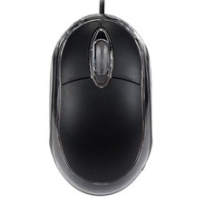 USB Maus Draht Optisch PC LED