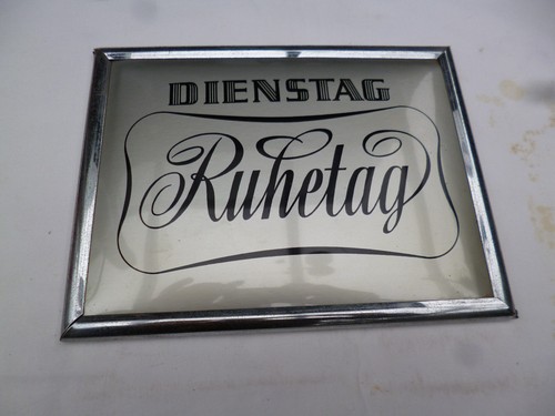 Imoglas altes hinweisschild - altes,