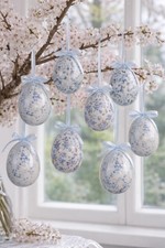 Deko 9 Ostereier Motiv