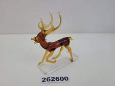 Glasfigur hirsch ddr - hirsch, lauscha