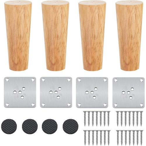 8cm holz tischbeine stück - holz, tischbeine,4