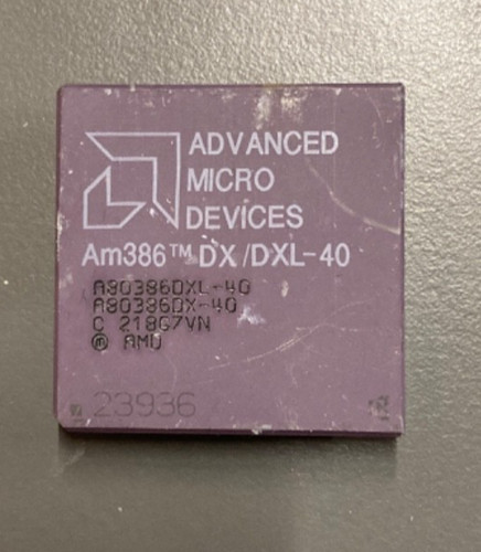 Amd386 dxl prozessor - dx/dxl-40,
