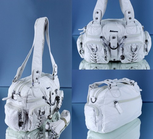 Damen handtasche weiß mit - damen,