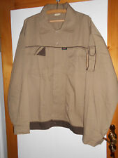 ASKO Arbeits-Jacke sandfarben / braun Größe 60 – getragen