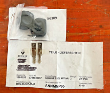 Renault Original 2x Schlüsselgehäuse 2x Schlüssel 7701040912 / 7701039957 N6309