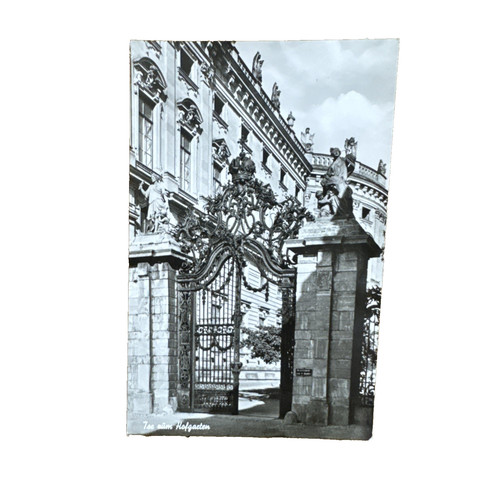 Postkarte würzburg tor zum - postkarte,