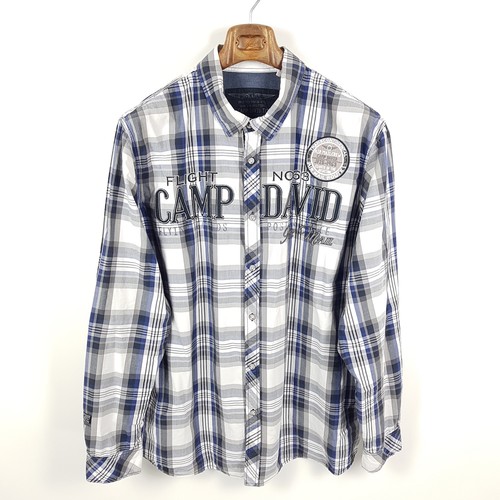 Camp david hemd herren - david,