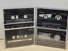 4x TDK SA 60 *UNBESCHRIFTET* 4