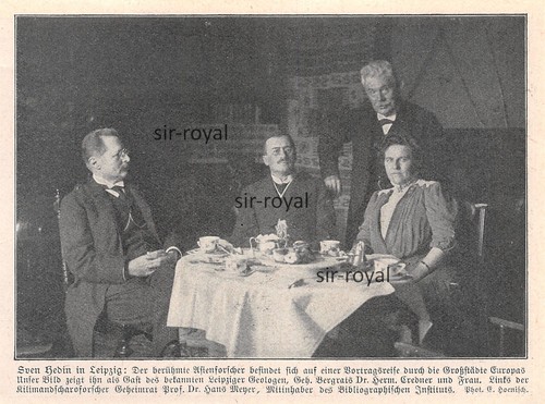 Sven hedin leipzig - in, mit