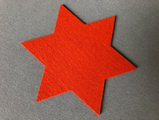 hey-sign Filzuntersetzer Stern Wollfilz mango 24 cm Weihnachten Deko