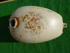 Tank Kraftstofftank Simson SR2  gestrahlt , grundiert  mit Dellen    21