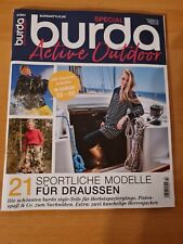 burda SPECIAL "21 SPORTLICHE MODELLE FÜR DRAUSSEN" +Schnittmuster Ausgabe 2/2021