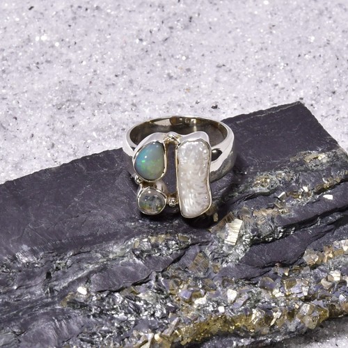 Biwa perlen ring 925er - biwa,