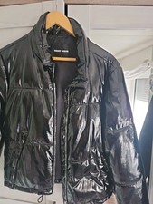 Lackjacke Lack Vinyl Daunenjacke Talley Weijl Gr.S