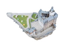 Kartonmodell Burg Falkenstein