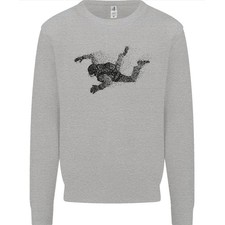 Abstract Parachutist Freefall