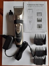 Tierhaarschneider Rasier Felltrimmer extrem leise für Hunde Katzen wie neu