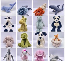 Seltenes ausgemustertes Jelly Cat Konvolut und andere, wählen Sie Ihre